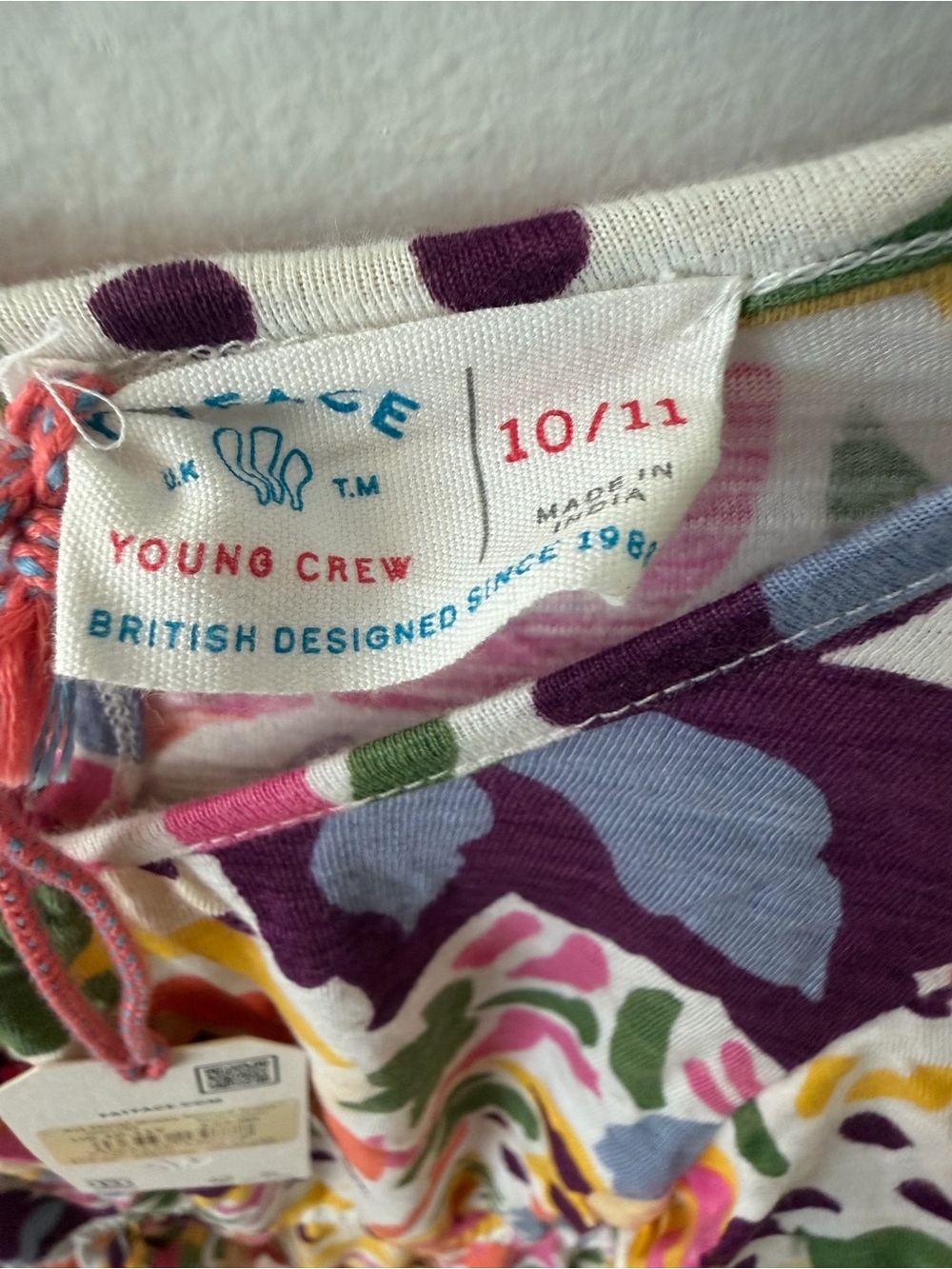 BNWT FATFACE Girls Floral Puff-Sleeve Summer Dress in Multi-Color pockets 10/11 - Picture 6 of 8